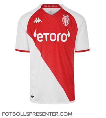 AS Monaco Hemma Matchtröja 2022-23 Kortärmad